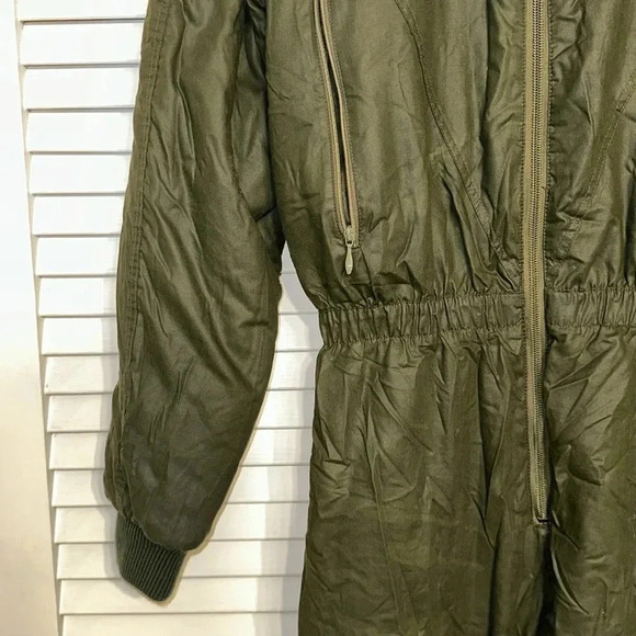 Rare COLMAR Vintage Army Green/Red Winter Snow Ski Suit One Piece Men MED - Picture 9 of 17